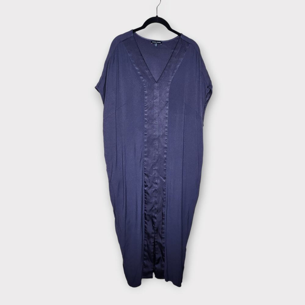 Universal Standard V-Neck Cap Sleeve Dress Drapey Women's Plus Size 14-16